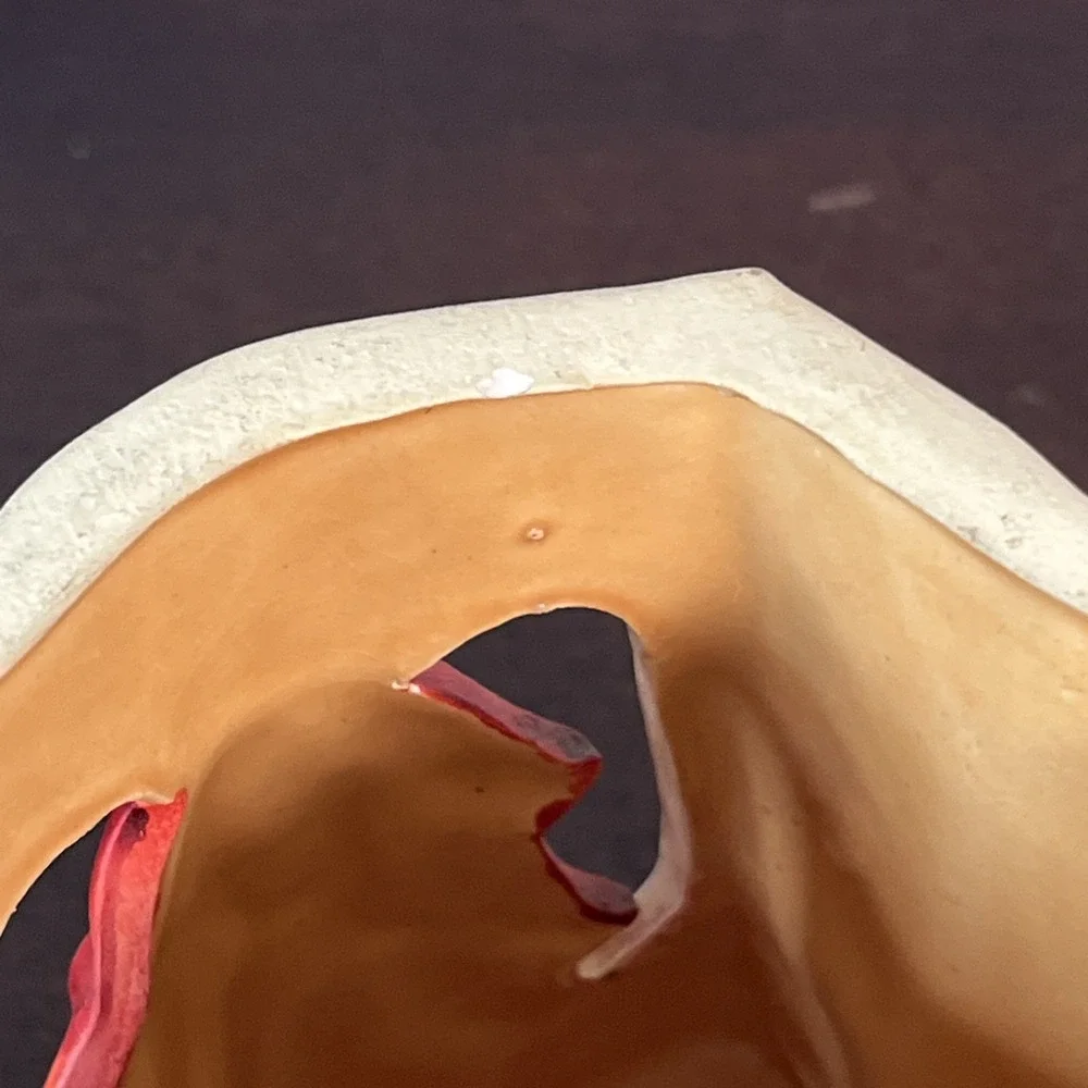 Sandstone Creations Ceramic‎ Chili Pepper Paper Bag Luminary Tea Light Votive